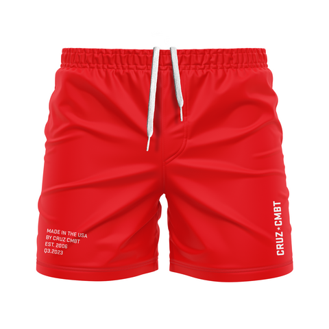 Base Collection men's FC shorts, red